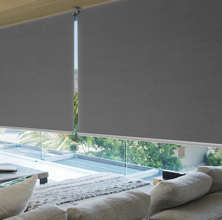 Roller Blinds are custom-made to fit your window using high-quality fabrics such as Blockout for day and night use with various colours to choose from.